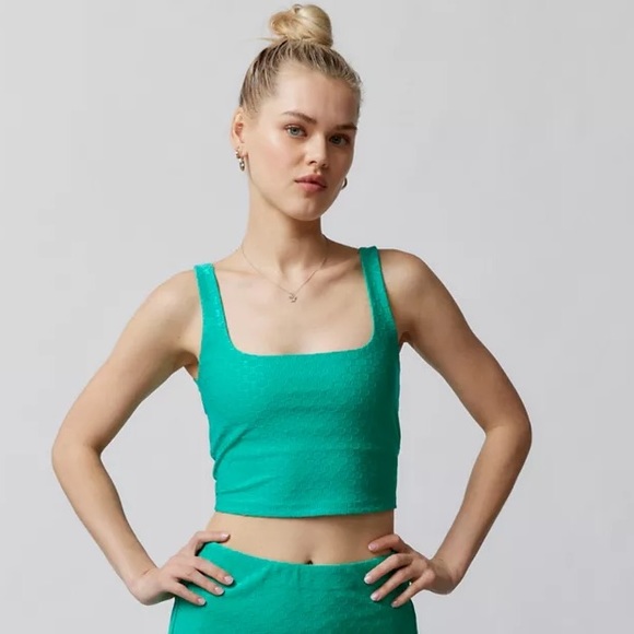 All Access Jacquard Crop Top - Picture 3 of 4